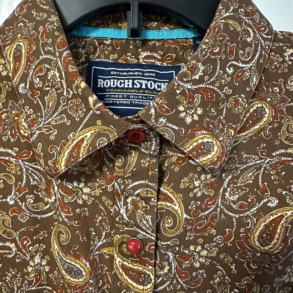 Panhandle Slim Rough Stock Western Shirt - Picture 9 of 9